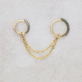 Double Two Chain Ear Chain