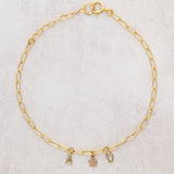3 Initial Personalised Bracelet