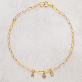 2 Initial 1 Charmed Bracelet
