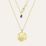 Ottoman Inspired Domed Pendant Necklace
