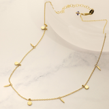 Gold-Filled Spike and Bolt Necklace
