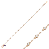 Gold-Filled Stepping Stones Bracelet