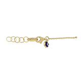 Heart and Evil Eye Charm Necklace