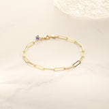 Gold-Filled Hairpin Thick Chain Link Bracelet