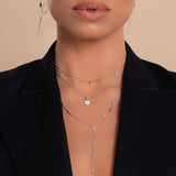Mixed Geometric Drop Chain Lariette