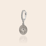 Northern Star Round Ear Charm