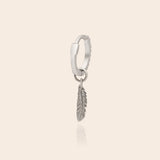 Large Feather Ear Charm