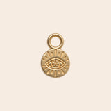 Evil Eye Round Ear Charm