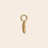 Large Feather Ear Charm