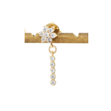 Daisy Five Stone Drop Stud