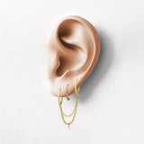 Double Dodge and Pearl Ear Chain
