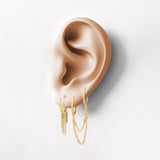 Double Singapore Ear Chain