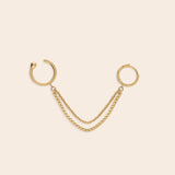Chunky Gurmet Hoop and Cuff
