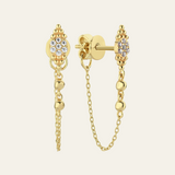 Hindi Bubble Drop Chain Stud