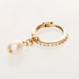 Hanging Pearl Hoop