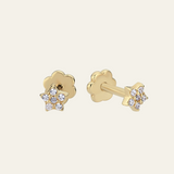 Mini Star Screw Back Stud