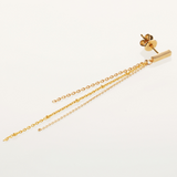 Plain Bar Fringed Stud