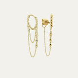 Hindi Bubble Earring Set