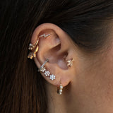 Pearl Midi Helix Hoop