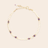 Pearl Gold Filled Bracelet Stackers