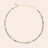 Purple Earth Semi Precious Necklace