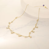 Gold-Filled Multi Stone Necklace