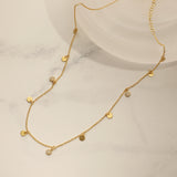 Gold-Filled Pave Zirconia Necklace