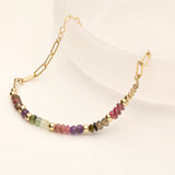 Over The Rainbow Chunky Gold Filled Bracelet