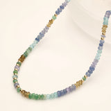 Purple Earth Semi Precious Necklace