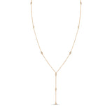 Gold-Filled Long Three Stone Lariette