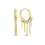 Shakira Sticks and Chain Ear Hoop