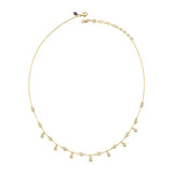 Gold-Filled Multi Stone Necklace