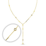 Gold-Filled Pearl Layering Lariette Necklace
