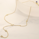 Gold-Filled Extra Long Stone Lariette