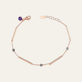 Gold-Filled Single Sticks and Stones Bracelet