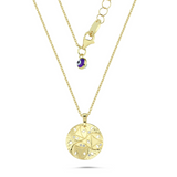 Ottoman Inspired Domed Pendant Necklace