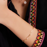 Hairpin Thick Chain Link Bracelet
