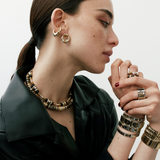 Eyelets Chunky Ear Cuff