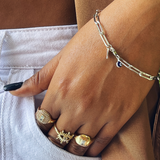 Hairpin Thick Chain Link Bracelet