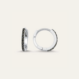 Thin Classic Medium Hoop Earring