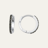 Thin Classic Medium Hoop Earring