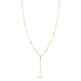 Parallelogram Medium Drop Chain Lariette