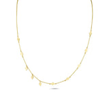 Mixed Geometric Asymetric Necklace