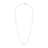 Mixed Geometric Layering Necklace