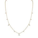 Alternating Stone Necklace