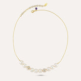 Pearl and Falling Star Choker