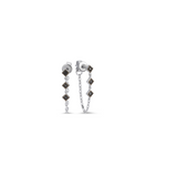 Micro Triple Marquis Drop Chain Stud