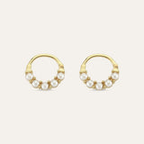 Pearl Midi Helix Hoop