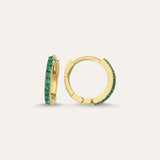 Thin Classic Medium Hoop Earring