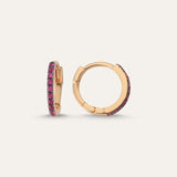 Thin Classic Medium Hoop Earring